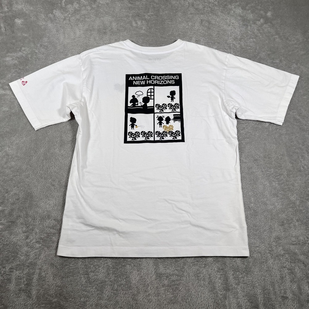 Animal Crossing New Horizons Shirt Mens Small Uniqlo‎ UT Graphic Tee 2020 Gaming